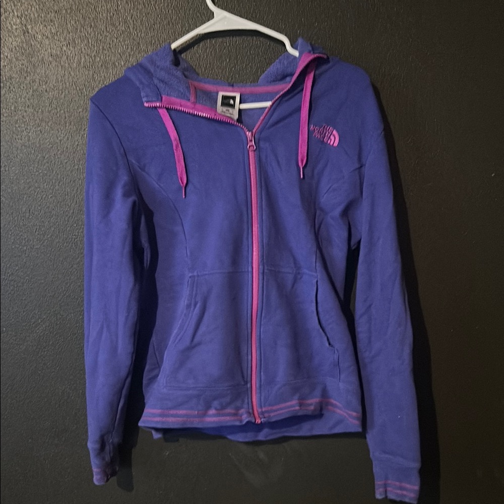 The North Face Violet Jacket with Pink Highlights